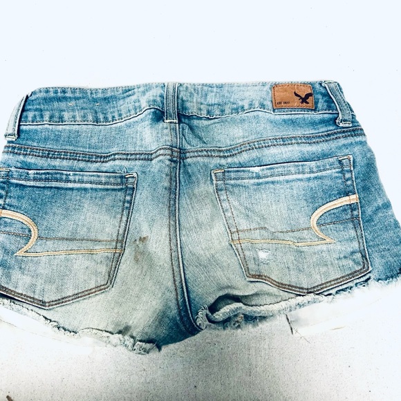 AMERICAN EAGLE OUTFITTERS SHORTS SIZE 0 - Picture 3 of 8